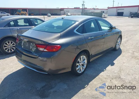 2015 Chrysler 200 C from USA, damaged, VIN 1C3CCCCB9FN599287